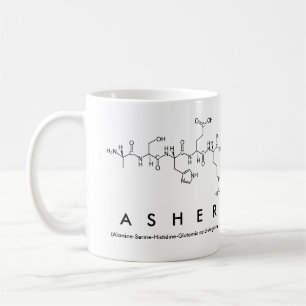 Tasse des Peptids Asher