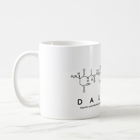 Tasse des Peptids Dalilah (Links)