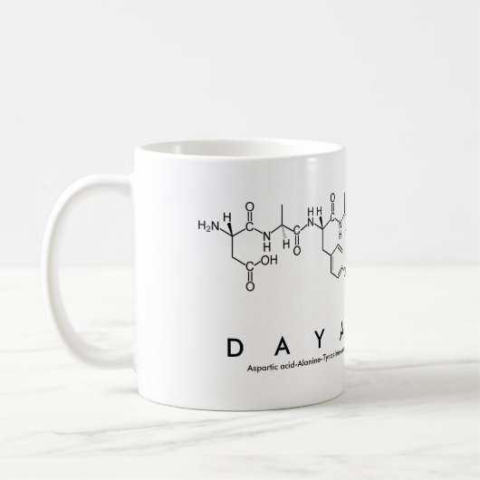 Tasse des Peptids Dayanara (Links)