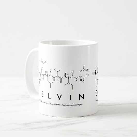 Tasse des Peptids Delvin (Vorderseite Links)