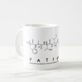 Tasse des Peptids Fatimah (Vorderseite Links)