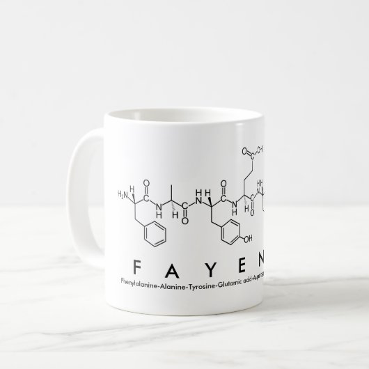 Tasse des Peptids Fayenne (Vorderseite Links)