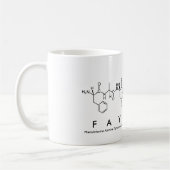 Tasse des Peptids Fayenne (Links)