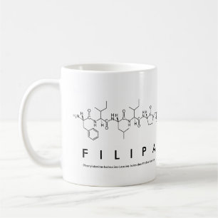 Tasse des Peptids Filipa