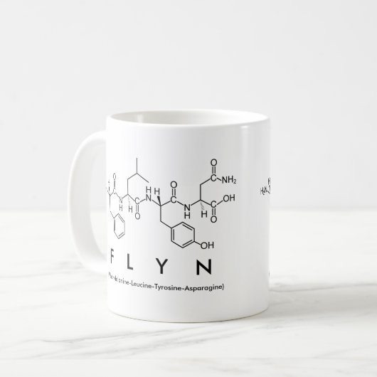 Tasse des Peptids Flyn (Vorderseite Links)