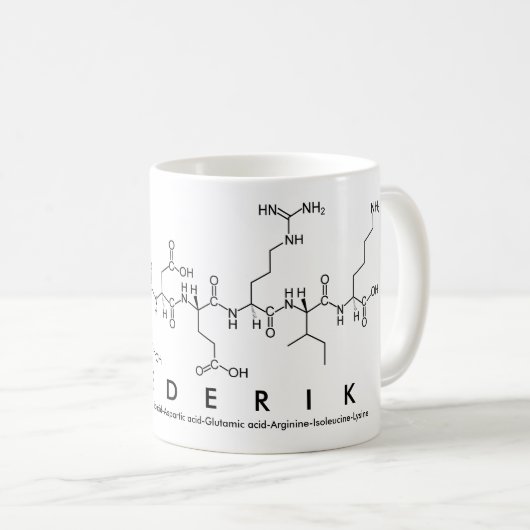 Tasse des Peptids Frederik (VorderseiteRechts)