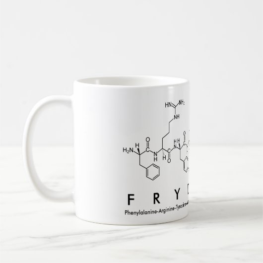 Tasse des Peptids Fryderyk (Links)