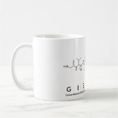 Tasse des Peptids Giselle (Links)