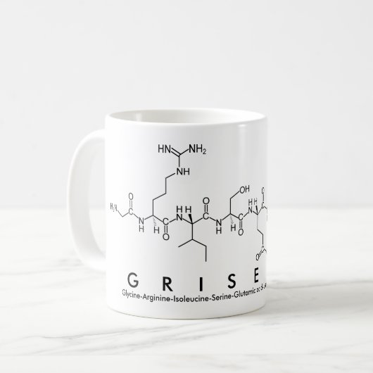 Tasse des Peptids Griselda (Vorderseite Links)
