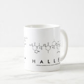Tasse des Peptids Halley (VorderseiteRechts)