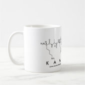 Tasse des Peptids Kamilah (Links)