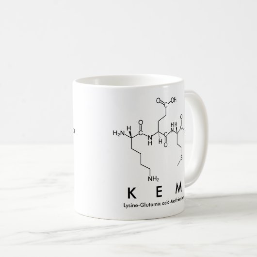 Tasse des Peptids Kem (VorderseiteRechts)