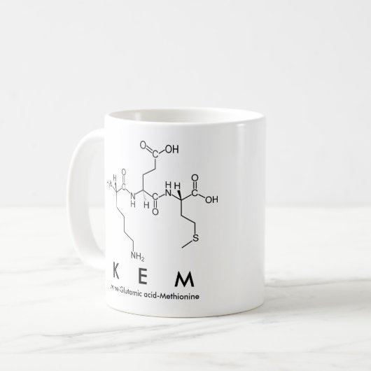 Tasse des Peptids Kem (Vorderseite Links)