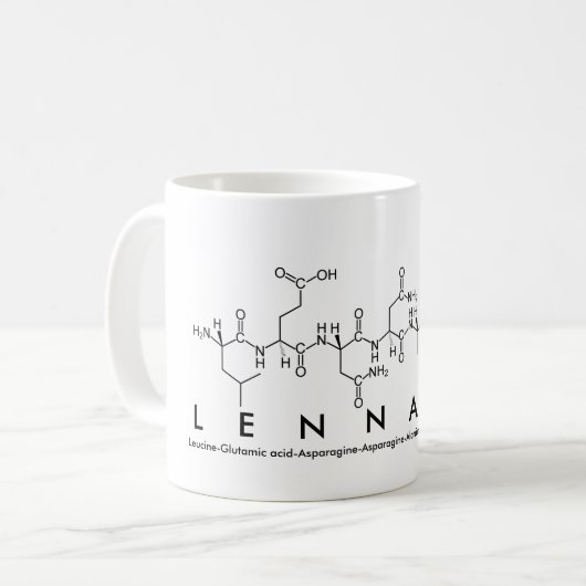 Tasse des Peptids Lennard (Vorderseite Links)