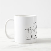 Tasse des Peptids Lennart (Links)