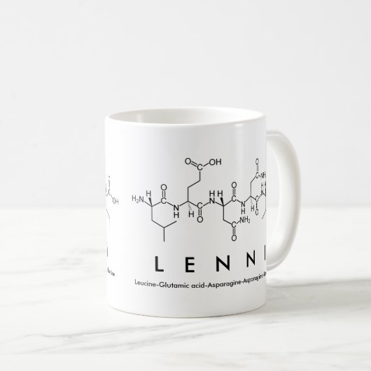 Tasse des Peptids Lenni (VorderseiteRechts)