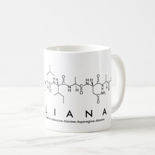 Tasse des Peptids Lilliana (VorderseiteRechts)