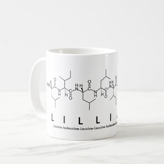 Tasse des Peptids Lilliana (Vorderseite Links)