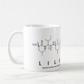 Tasse des Peptids Lillyana (Links)