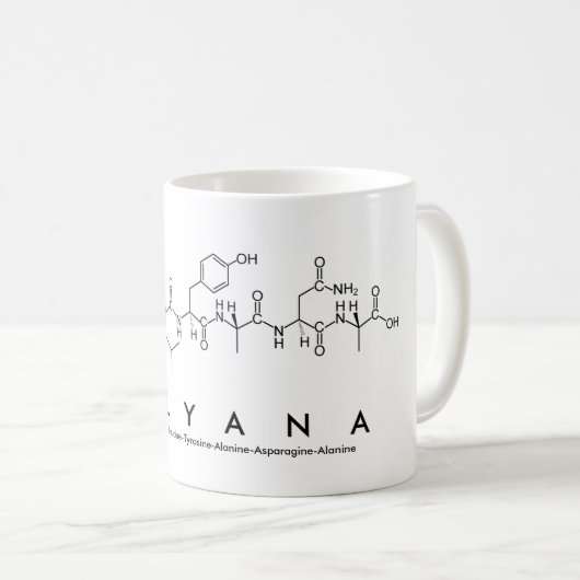 Tasse des Peptids Lilyana (VorderseiteRechts)