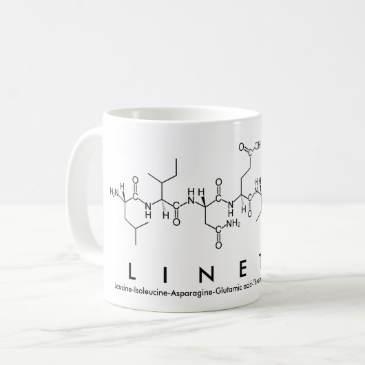 Tasse des Peptids Linette (Vorderseite Links)