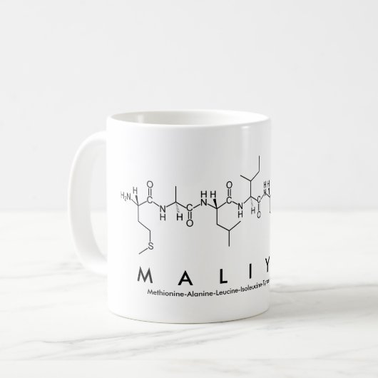 Tasse des Peptids Maliyah (Vorderseite Links)
