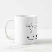 Tasse des Peptids Marcela (Links)