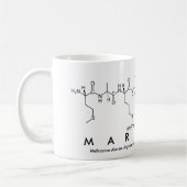 Tasse des Peptids Marcella (Links)