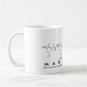 Tasse des Peptids Margarita (Links)