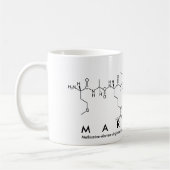 Tasse des Peptids Marisela (Links)