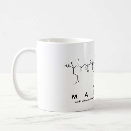Tasse des Peptids Mariyah (Links)