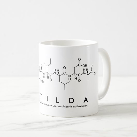 Tasse des Peptids Matilda (VorderseiteRechts)
