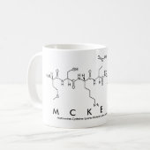 Tasse des Peptids Mckenna (Vorderseite Links)
