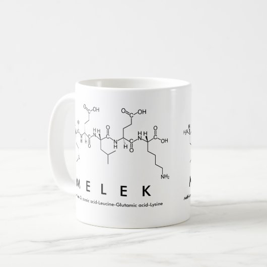 Tasse des Peptids Melek (Vorderseite Links)