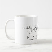Tasse des Peptids Natacha (Links)