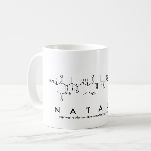Tasse des Peptids Natalya (Vorderseite Links)