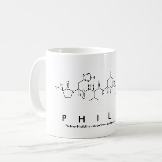 Tasse des Peptids Phillis (Vorderseite Links)