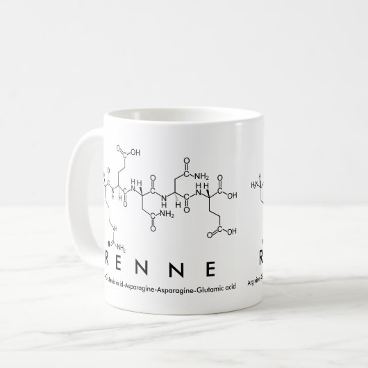 Tasse des Peptids Renne (Vorderseite Links)