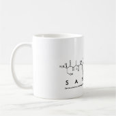 Tasse des Peptids Santeri (Links)