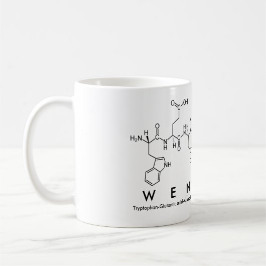Tasse des Peptids Wendell (Links)