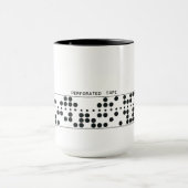 Tasse des perforierten Bands (Zentrum)