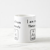 Tasse des periodischen Tabellennamens (Mittel)