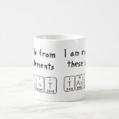 Tasse des periodischen Tabellennamens (Mittel)