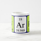 Tasse des periodischen Warnungen-Tabellennamens (Mittel)