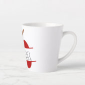 Tasse des personalisierten Apfellehrers (Rechts)