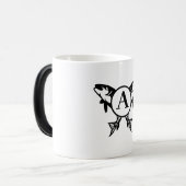 Tasse des personalisierten Fangs (Vorderseite Links)