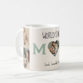Tasse des personalisierten Fotos - die beste Mama  (Vorderseite Links)