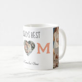 Tasse des personalisierten Fotos - die beste Mama  (VorderseiteRechts)