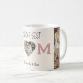 Tasse des personalisierten Fotos - die beste Mama  (VorderseiteRechts)