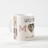Tasse des personalisierten Fotos - die beste Mama  (Vorderseite Links)